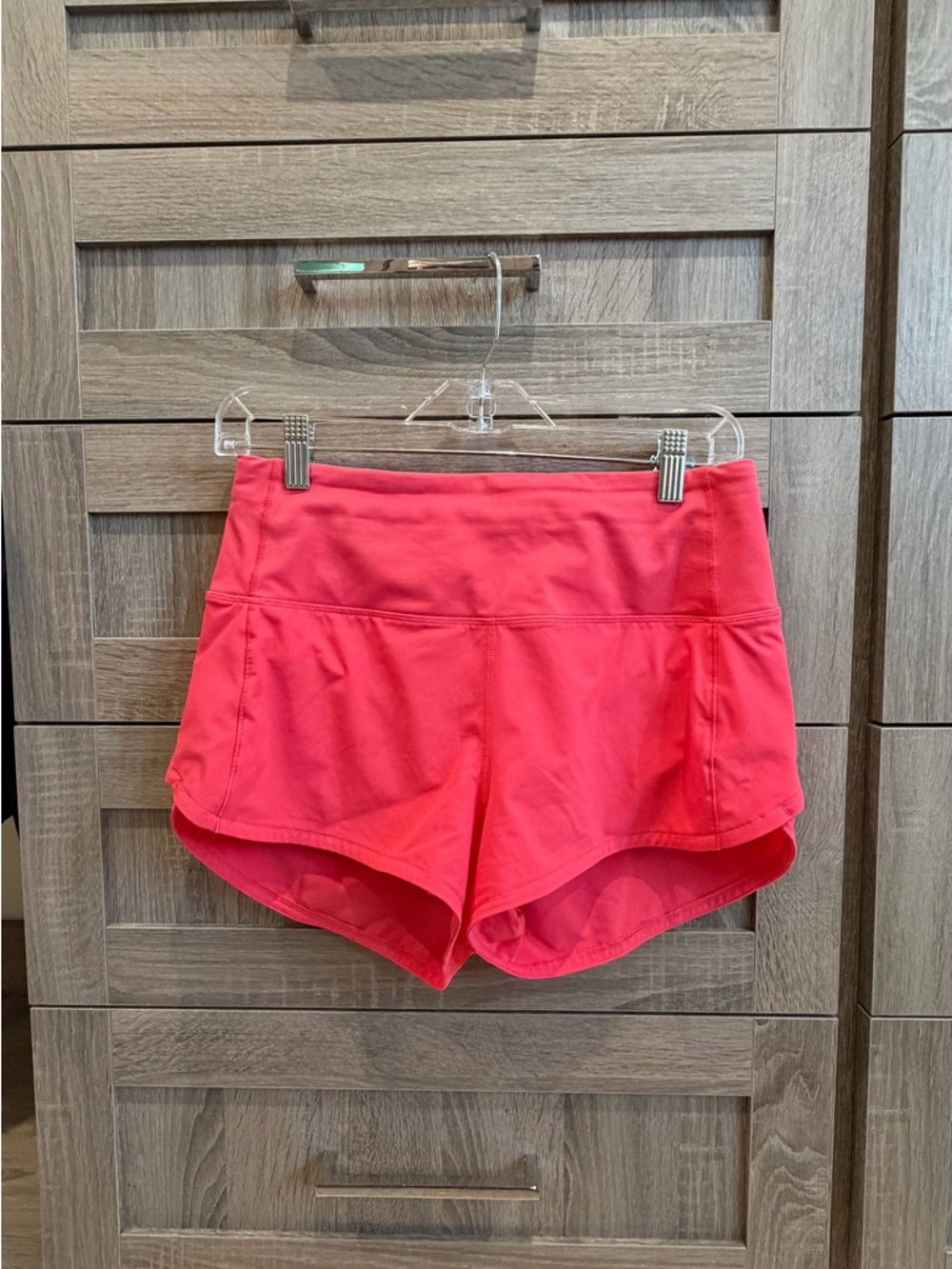 Lululemon Speed up high rise 2.5 lined  Pink Active Running Shorts